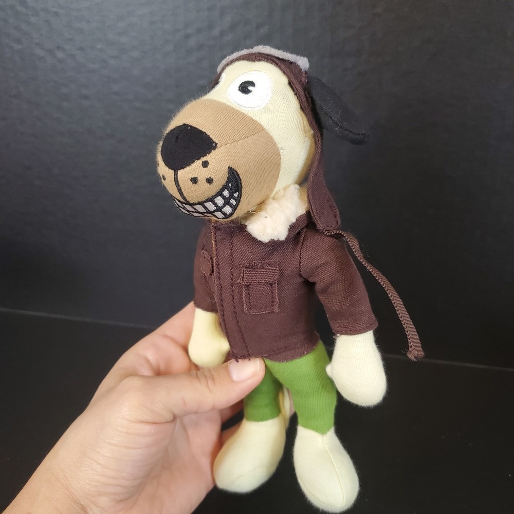 Turkish Airlines Captain Kangal Mascot  Aviation Plush 9" Stuffed Animal Aviator